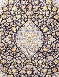 Blue Persia Kashan Patina  435 x 307 cm