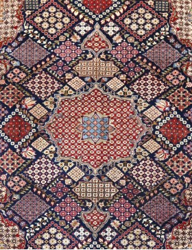 Blau Persien Kashan Patina  388 x 280 cm