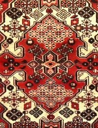 Red  Persia Hamadan Patina  140 x 100 cm