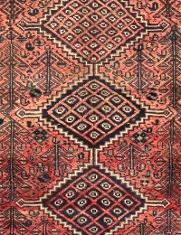 Röda Persien Shiraz Patina  164 x 106 cm