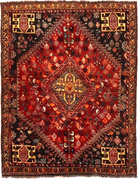 Rojo Persia Shiraz Patina  162 x 123 cm