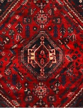 Red  Persia Shiraz Patina  152 x 125 cm