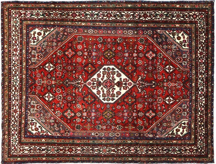 Red  Persia Hamadan Patina  305 x 205 cm