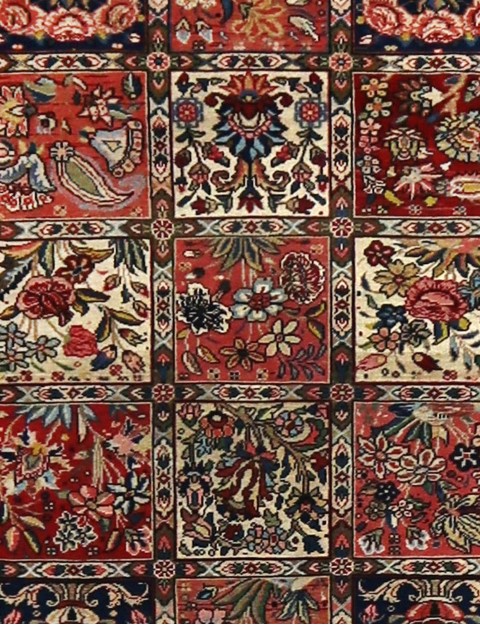 Rot Persien Bakhtiar Patina  157 x 106 cm