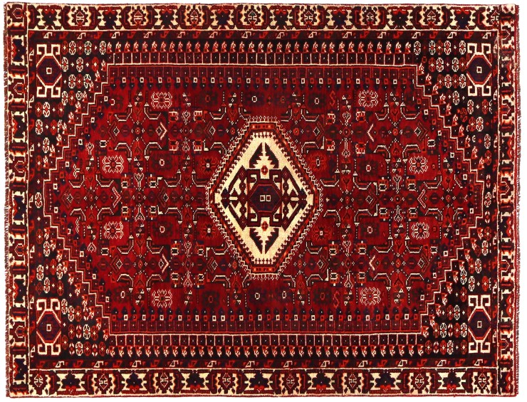 Red  Persia Shiraz  248 x 152 cm
