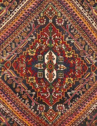 Multifarvet Persien Shiraz  276 x 170 cm