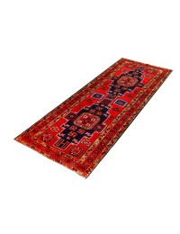 Röda Persien Shiraz  351 x 140 cm