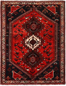 Röda Persien Shiraz  252 x 165 cm