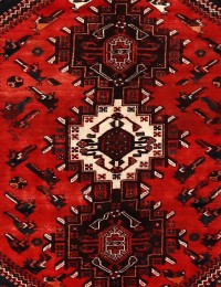 Red  Persia Shiraz  252 x 165 cm