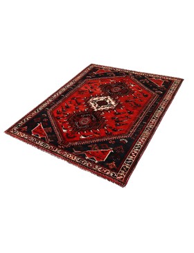 Röda Persien Shiraz  252 x 165 cm