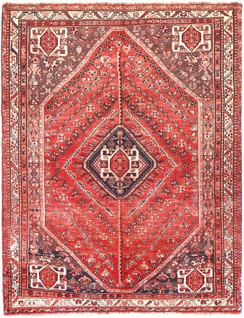 Red  Persia Shiraz  244 x 152 cm