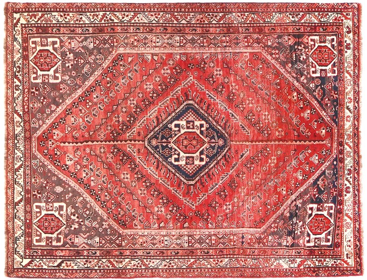 Red  Persia Shiraz  244 x 152 cm