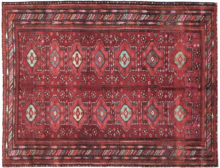 Red  Persia Shiraz  275 x 166 cm