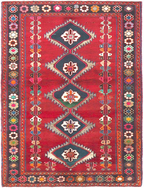 Rot Persien Shiraz  206 x 113 cm