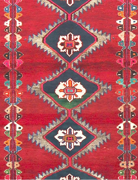 Rot Persien Shiraz  206 x 113 cm