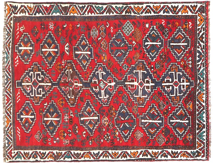 Red  Persia Shiraz  280 x 168 cm