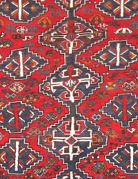 Red  Persia Shiraz  280 x 168 cm