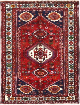 Röda Persien Shiraz  261 x 166 cm