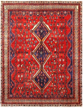 Röda Persien Shiraz  266 x 190 cm