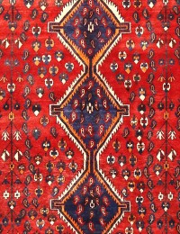 Röda Persien Shiraz  266 x 190 cm