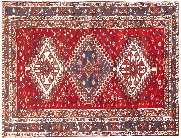 Red  Persia Shiraz  308 x 169 cm