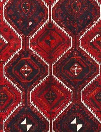 Red  Persia Shiraz  246 x 173 cm