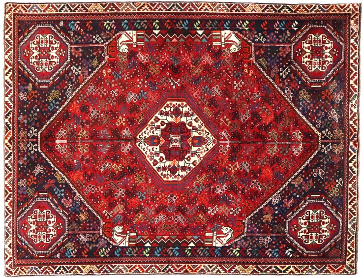 Red  Persia Shiraz  261 x 194 cm