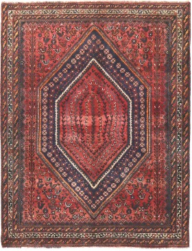 Röda Persien Shiraz  288 x 207 cm