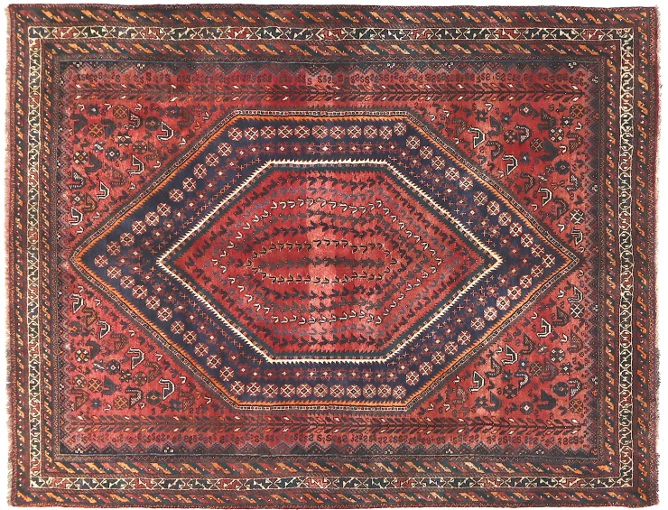 Red  Persia Shiraz  288 x 207 cm