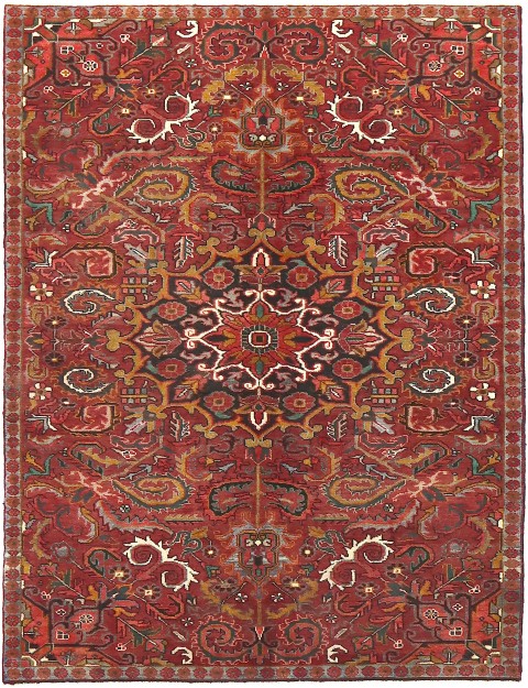 Rot Persien Heriz  247 x 157 cm
