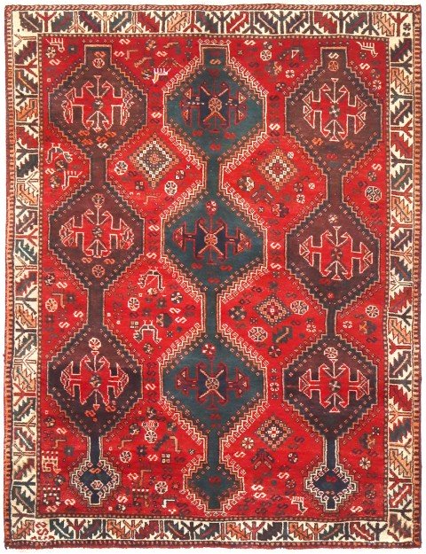 Red  Persia Shiraz  220 x 160 cm