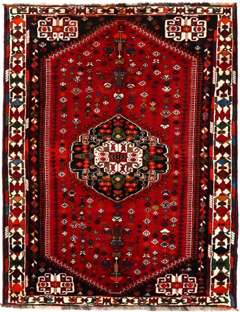 Rot Persien Shiraz  266 x 167 cm