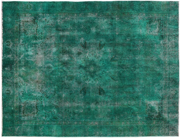 Green  Persia Vintage Carpet  374 x 272 cm