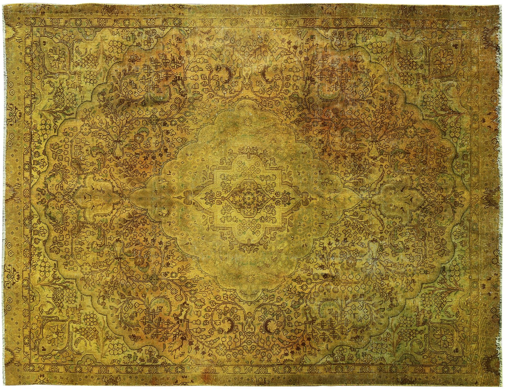 Tappeto Vintage  giallo <br/>348 x 245 cm