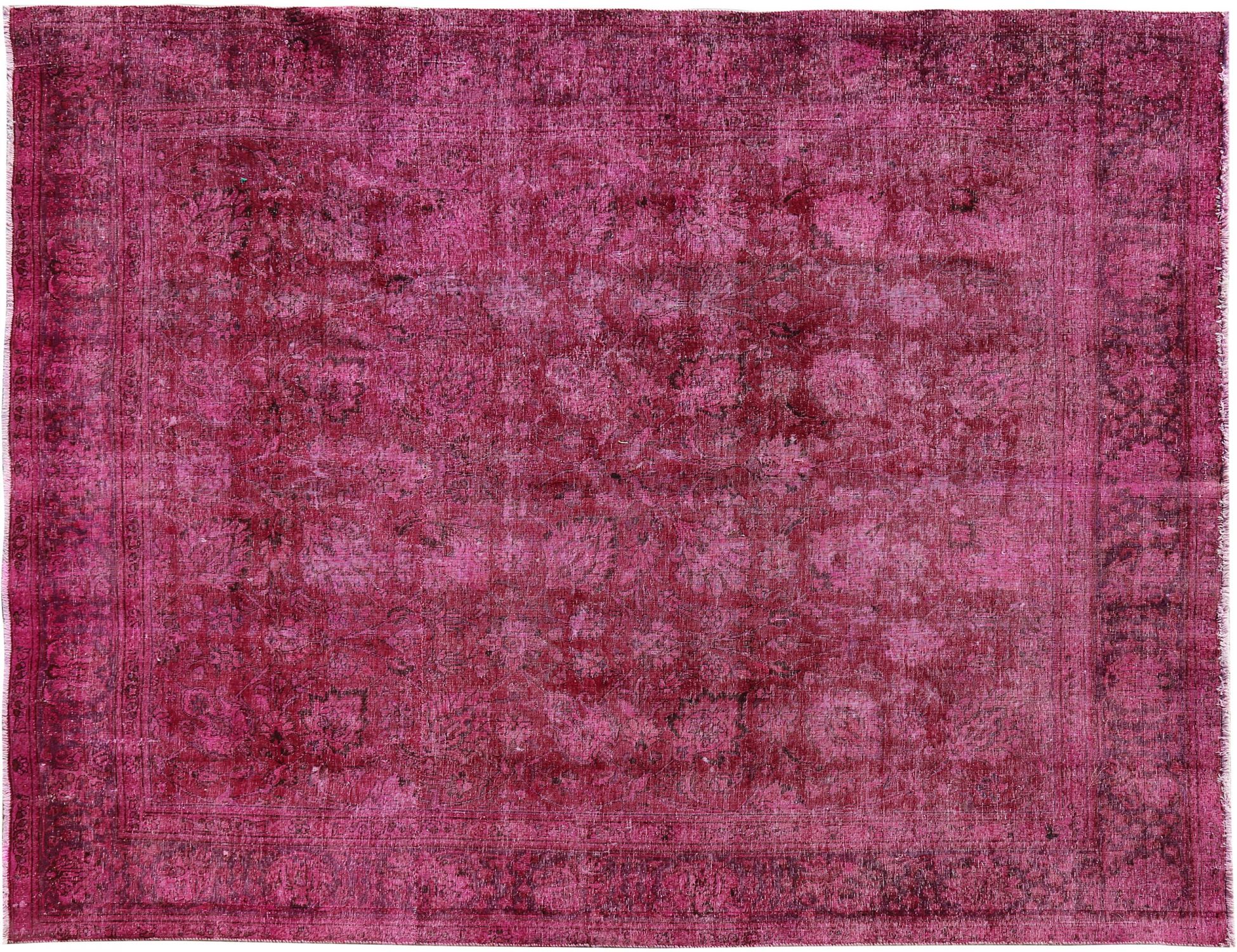 Vintage Teppich  rot <br/>346 x 298 cm