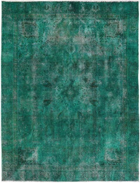 Vert Persan  Tapis Vintage  374 x 272 cm
