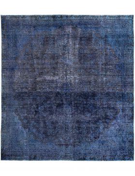 Square Vintage Carpet  blue <br/>280 x 250 cm
