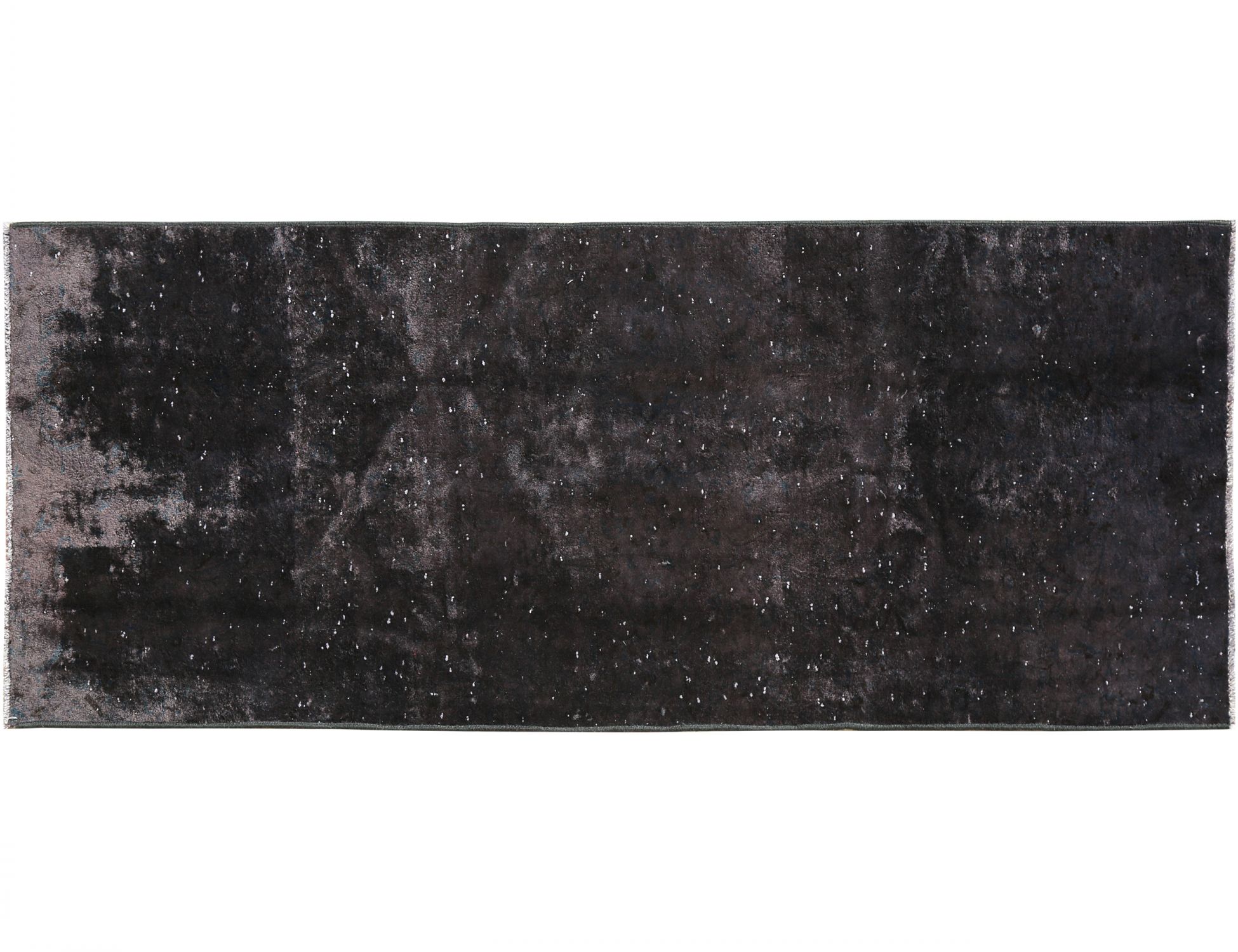 Vintage Teppich  schwarz <br/>277 x 100 cm