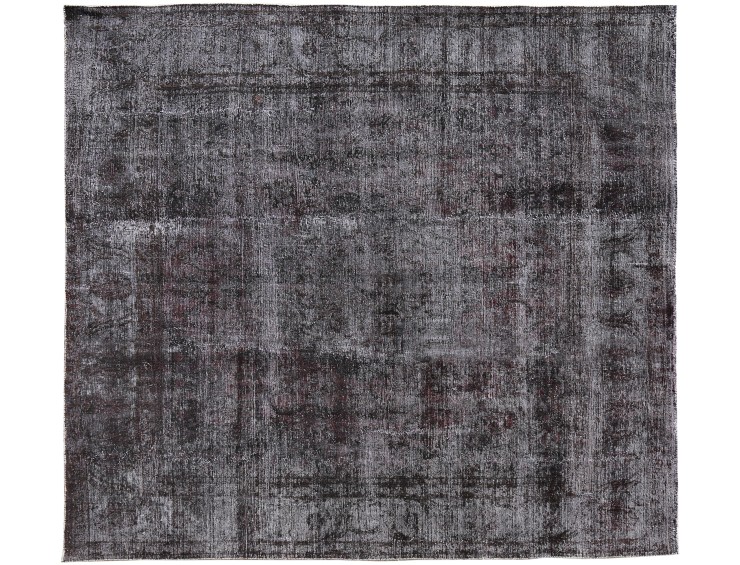 Nero Persiano Tappeto Vintage 305 x 292 cm