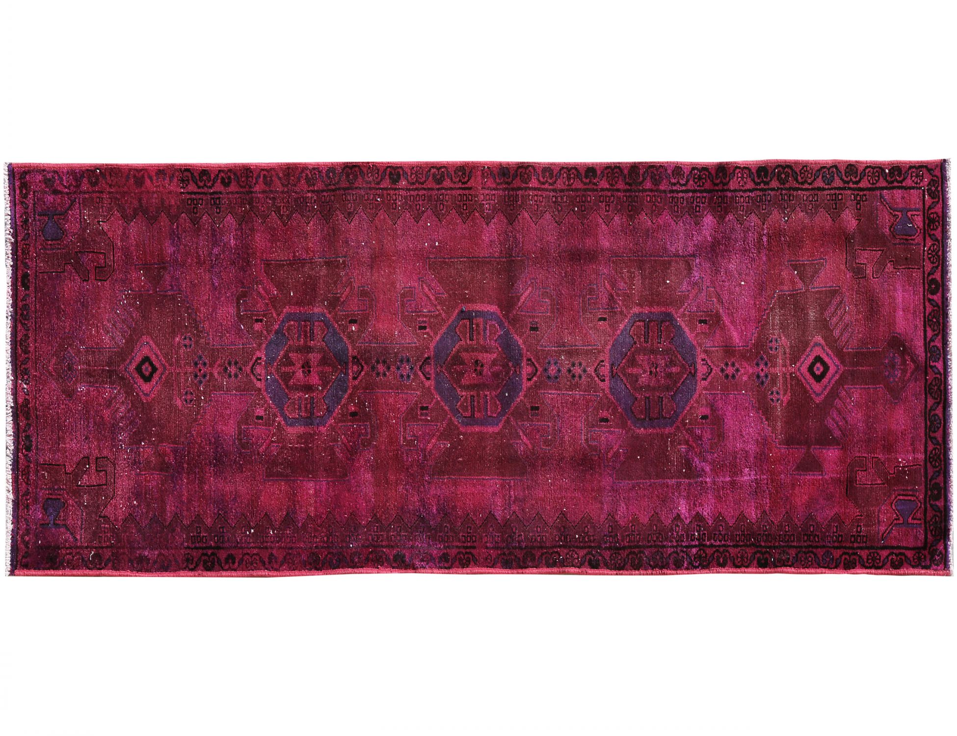 Tappeto Vintage  rosso <br/>267 x 88 cm