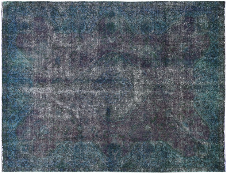 Grøn Persien Vintage Tæppe  336 x 243 cm