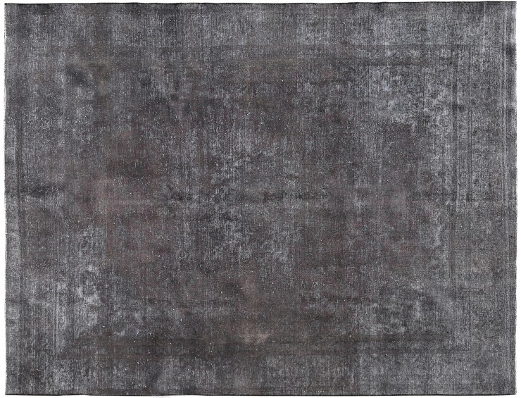 Schwarz Persien Vintage Teppich  397 x 267 cm