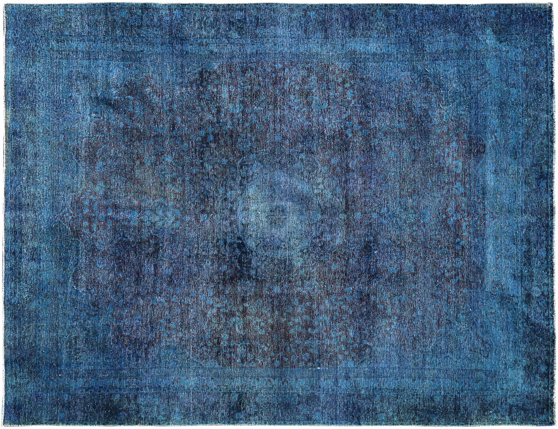 Vintage Tæppe  blå <br/>359 x 260 cm