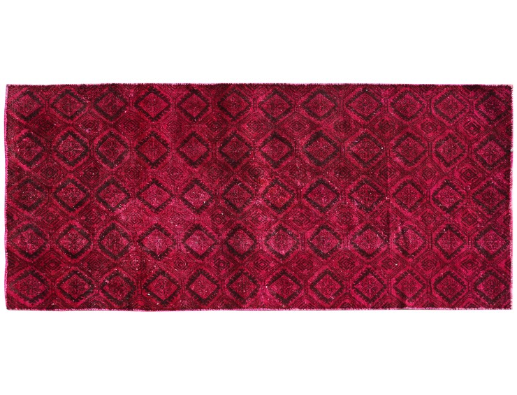 Rosso Persiano Tappeto Vintage 212 x 110 cm