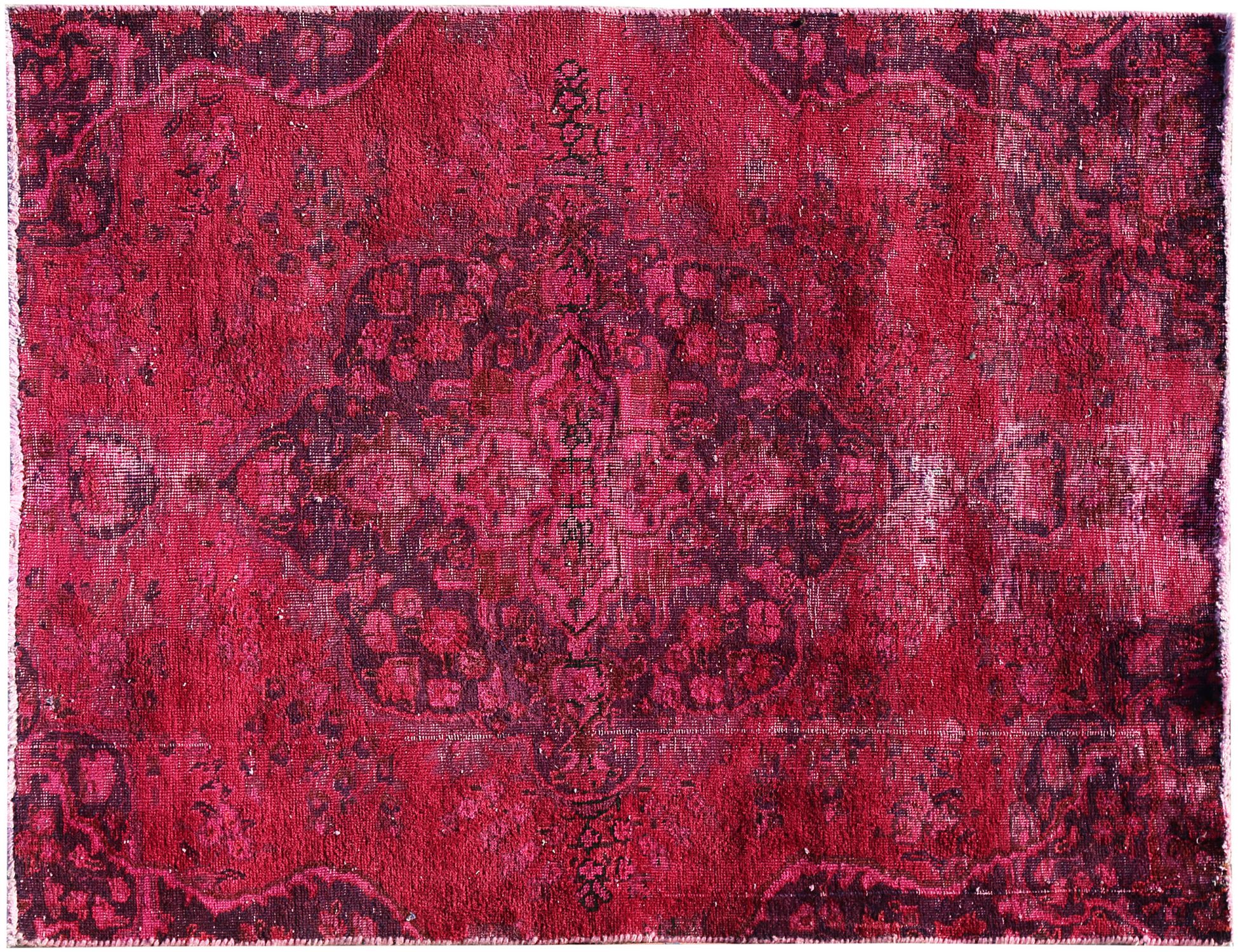 Vintage Teppich  rot <br/>177 x 129 cm