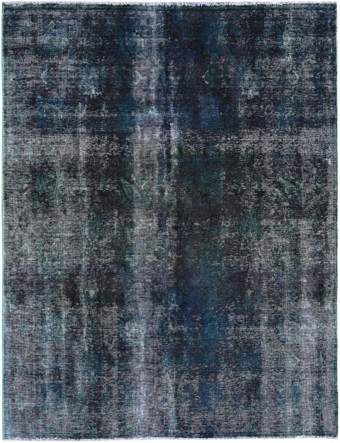 Blau Persien Vintage Teppich 281 x 203 cm