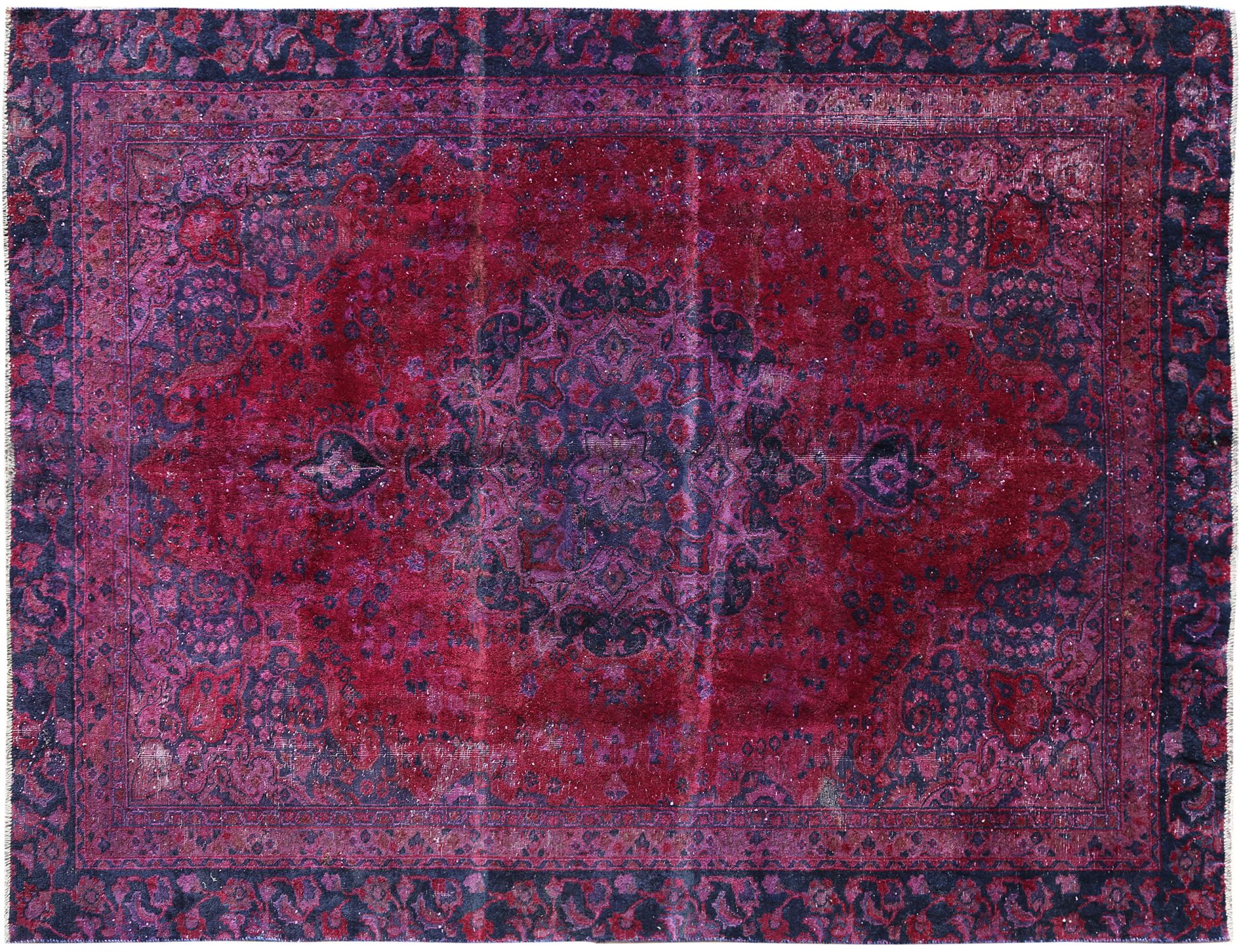 Tappeto Vintage  blu <br/>305 x 202 cm