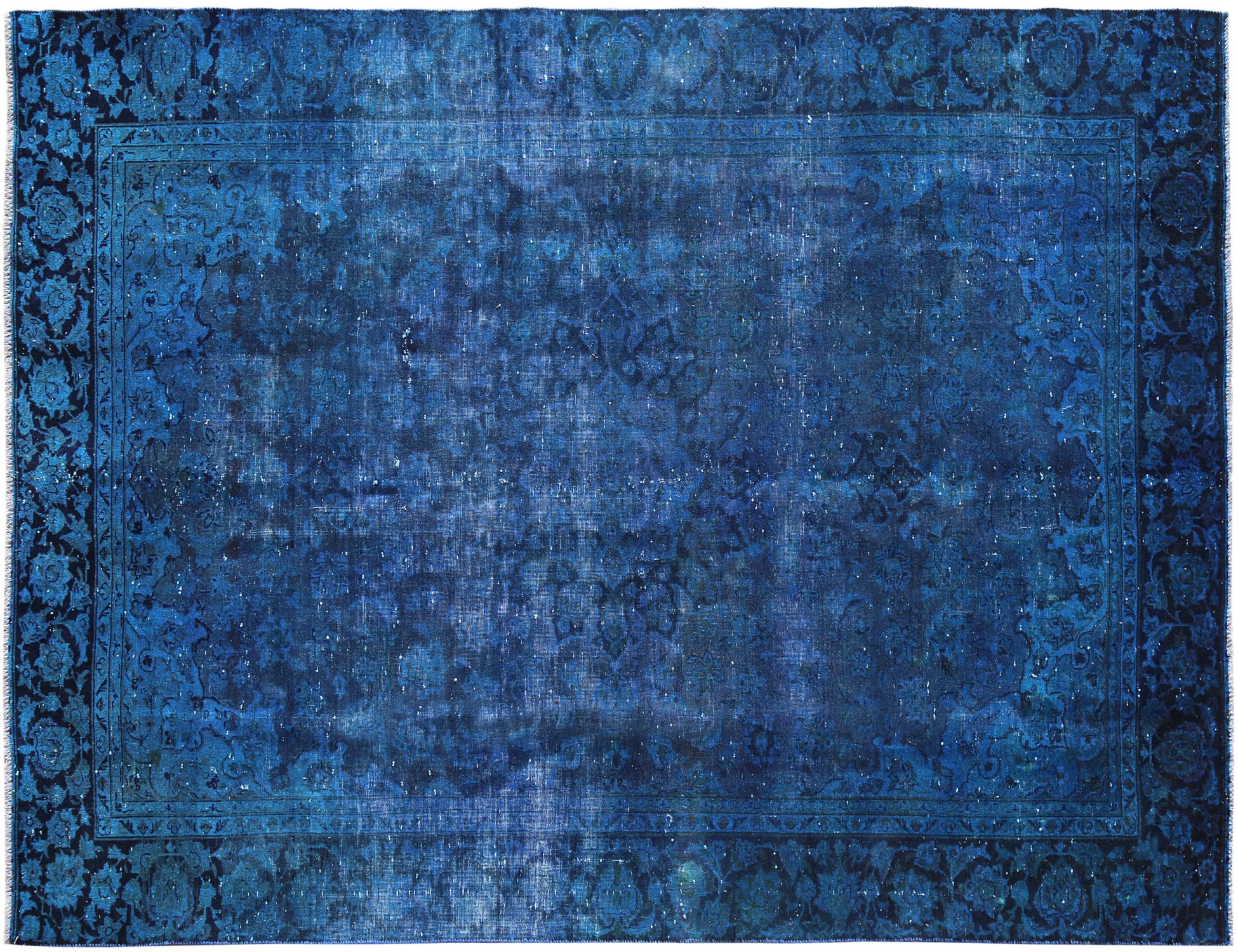 Tappeto Vintage  blu <br/>313 x 210 cm