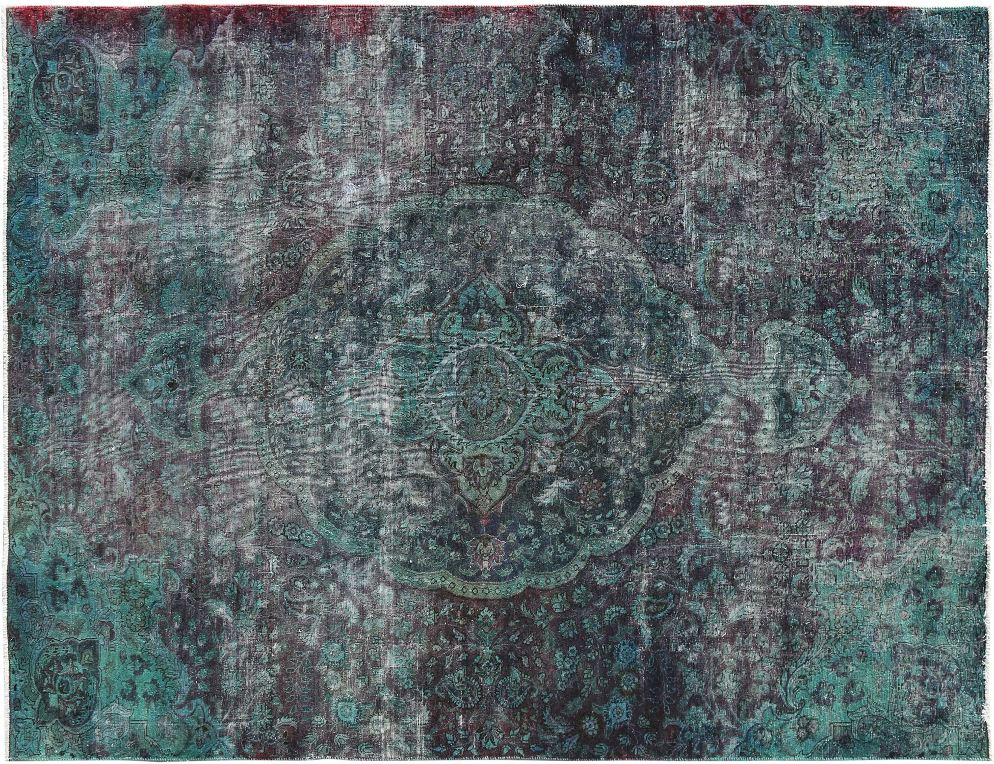 Tappeto Vintage  verde <br/>313 x 194 cm