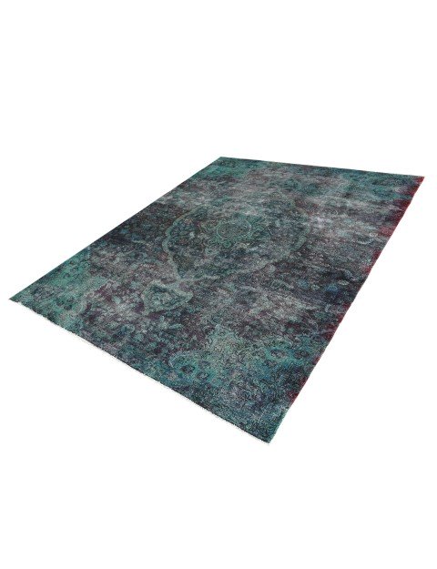 Vert Persan Tapis Vintage  313 x 194 cm